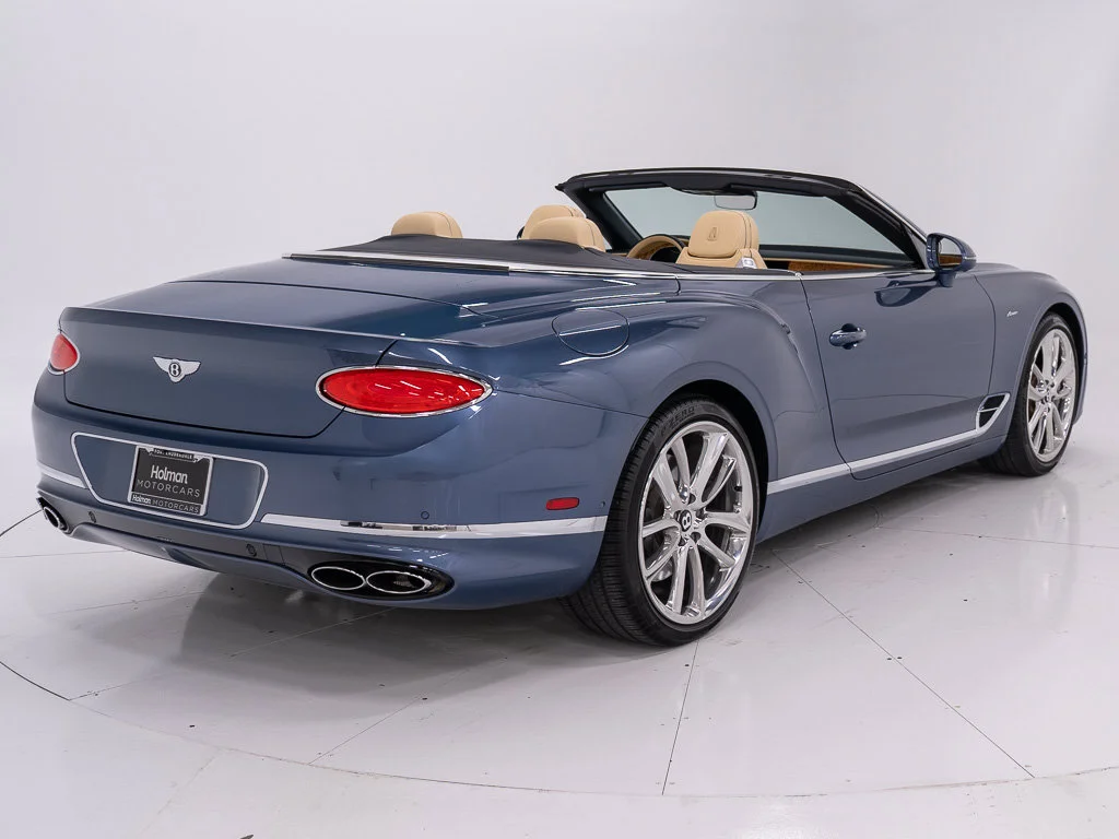 Certified Used 2023 Blue Crystal Bentley Azure Convertible image 5
