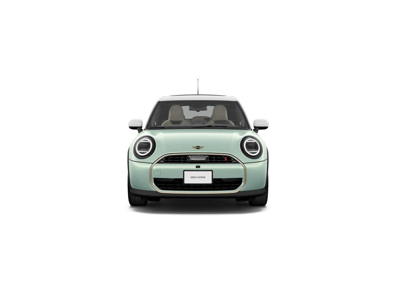 New 2026 Ocean Wave Green Metallic MINI Iconic image 2