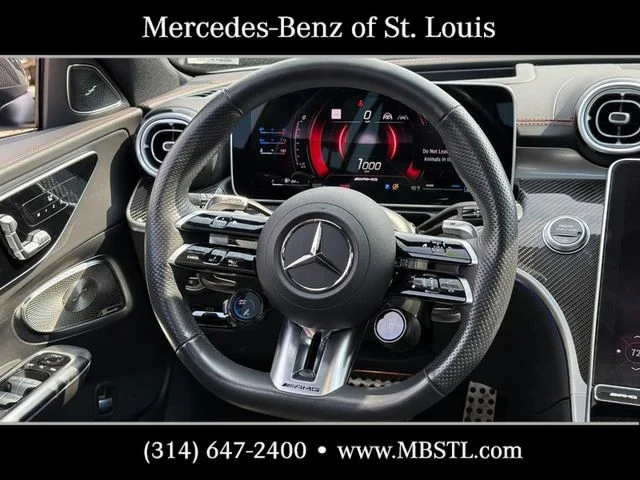 Certified Used 2025 White Mercedes-Benz C 43 AMG® image 14