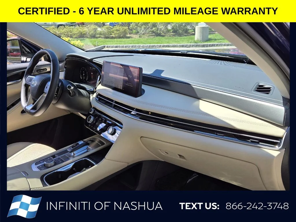 Certified Used 2023 Blue INFINITI LUXE image 20