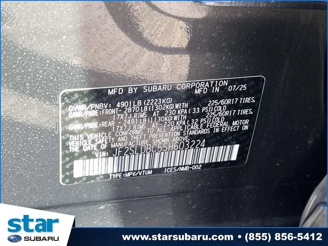 Used 2025 Gray Subaru Premium image 19