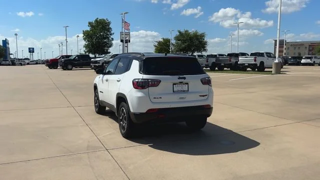 Used 2024 White Jeep Trailhawk 4x4 image 8