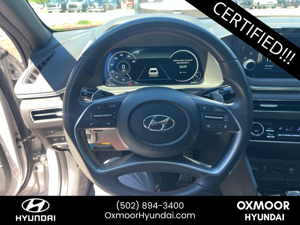 Used 2023 Curated Silver Hyundai SEL Plus image 10