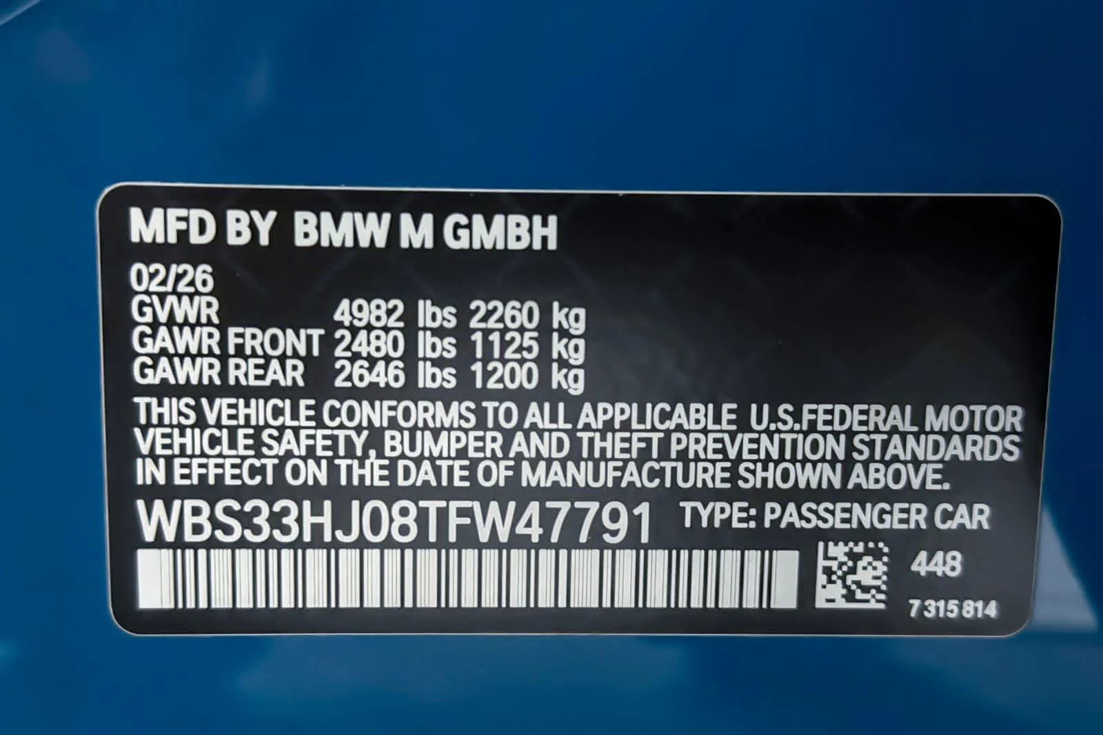 New 2026 Special Order Color BMW Competition xDrive image 26