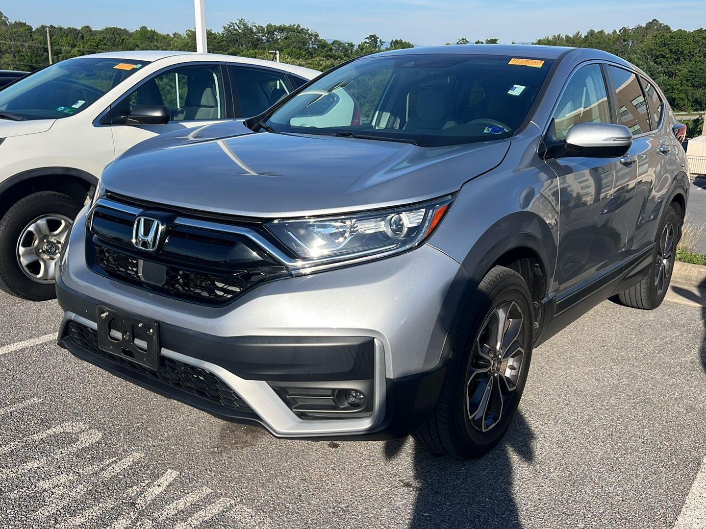 Used 2021 Lunar Silver Metallic Honda EX image 1