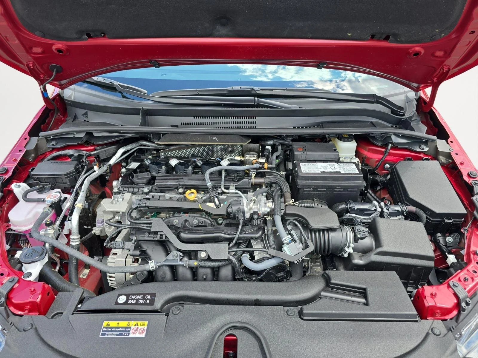 Used 2025 Ruby Flare Pearl Toyota XSE image 24