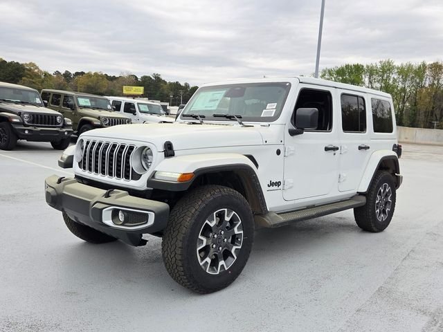 New 2026 Bright White Clear-Coat Exterior Paint Jeep Sahara image 3