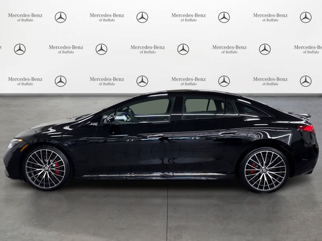 Used 2023 Obsidian Black Metallic Mercedes-Benz AMG® EQE image 8