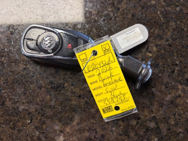 Used 2022 Blue Metallic Buick Preferred image 36