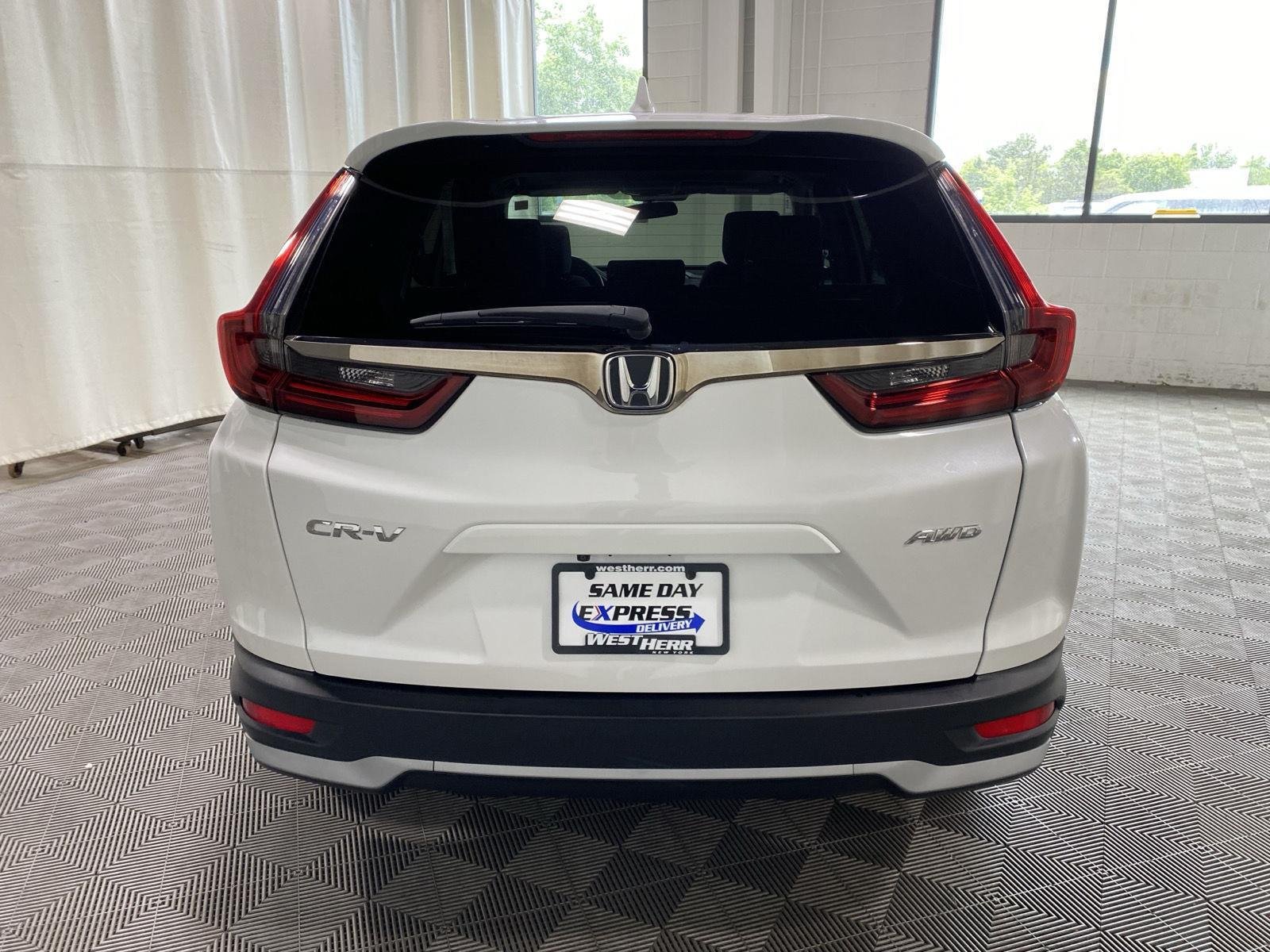 Used 2020 Platinum White Pearl Honda EX image 6