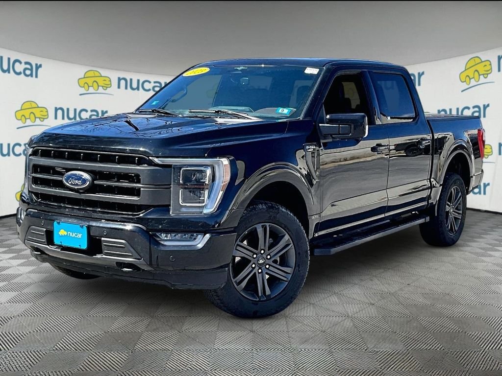 Used 2023 Black Metallic Ford Lariat image 3