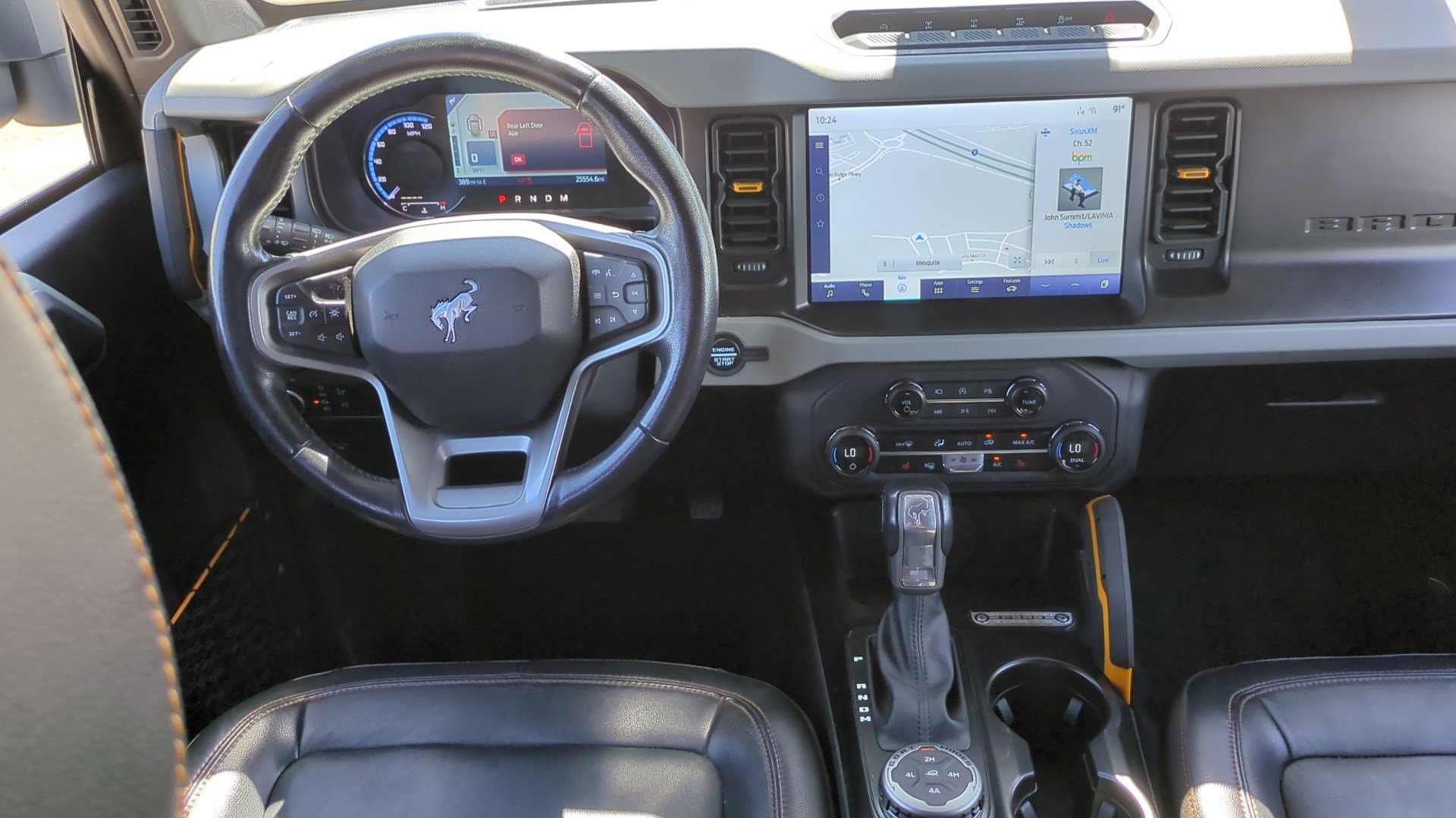 Used 2023 Azure Gray Metallic Tri-Coat Ford Badlands image 26