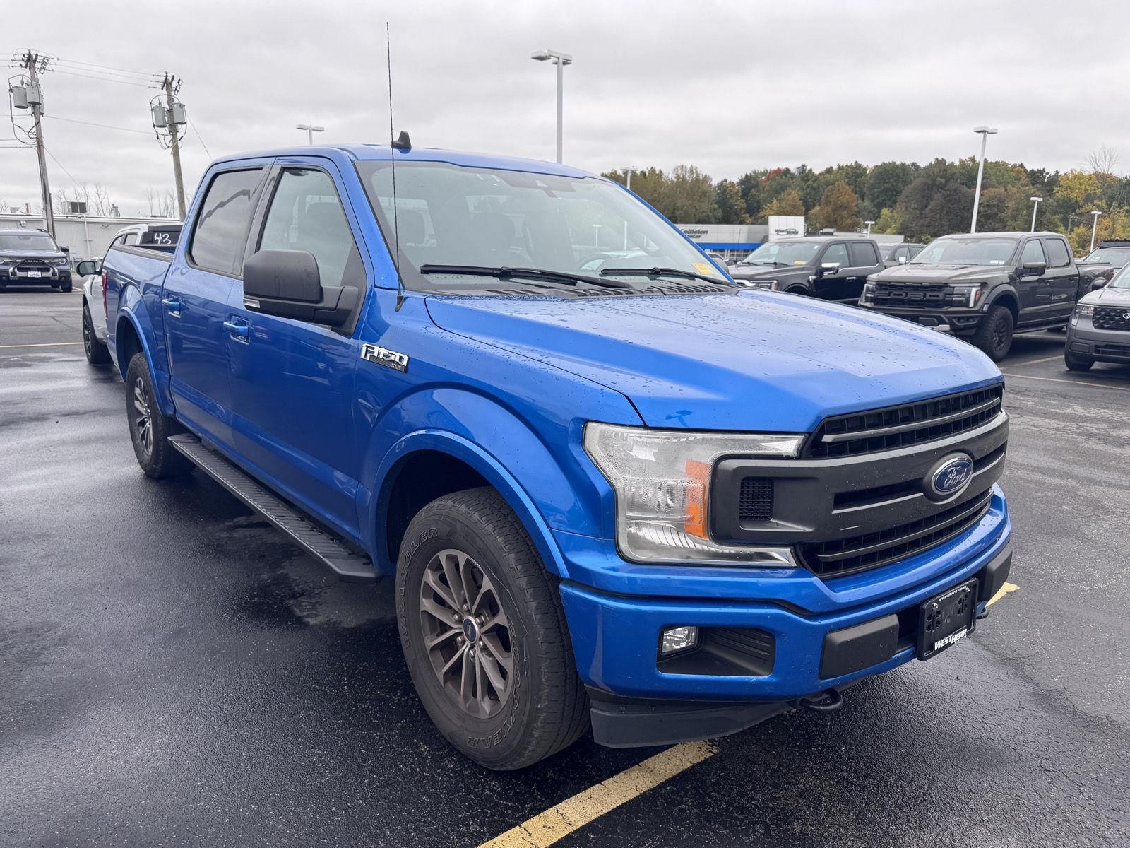 Used 2019 Velocity Blue Ford XLT image 3