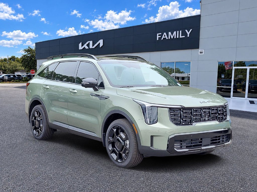New 2026 Jungle Green Kia X-Line SX Prestige AWD image 1