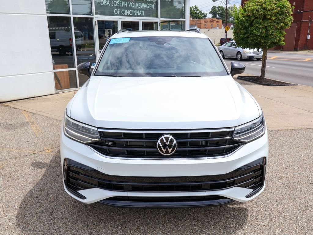 Certified Used 2023 White Volkswagen 2.0T SE R-Line Black image 8
