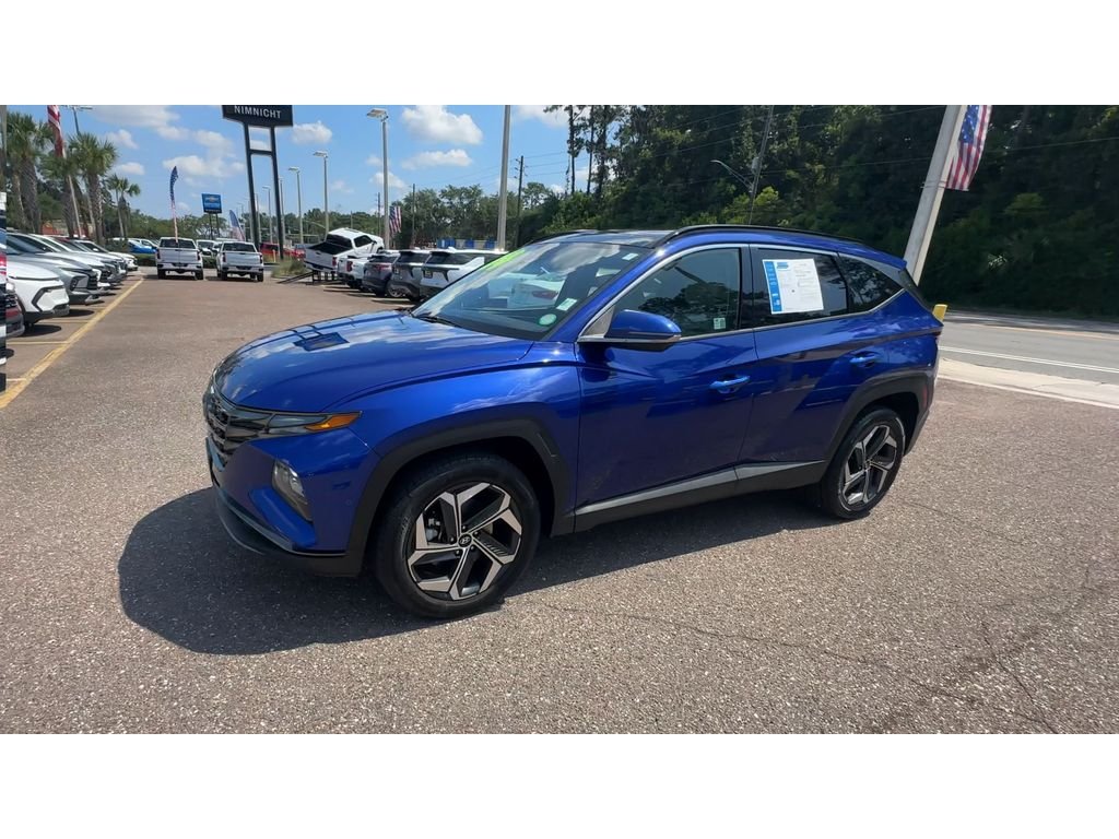 Used 2024 Blue Hyundai Limited image 6