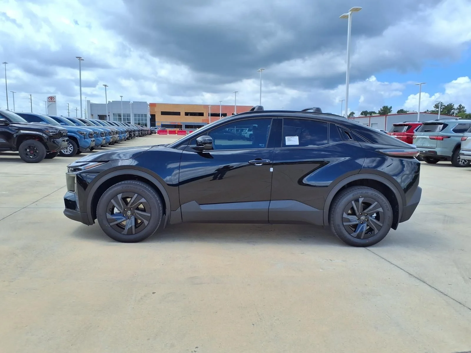 New 2026 Black Toyota SE image 8