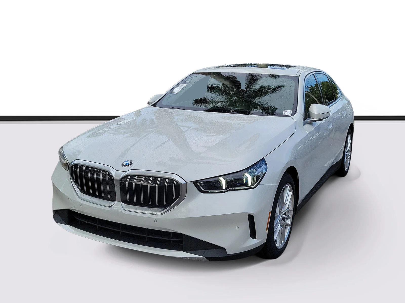 Used 2024 Mineral White Metallic BMW 530i image 2