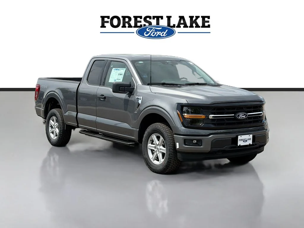 New 2026 Carbonized Gray Metallic Ford XLT image 1