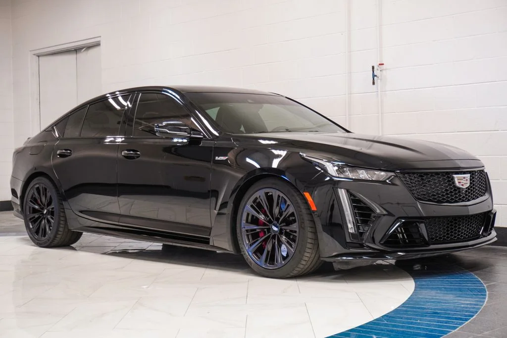Used 2022 Black Cadillac V-Series image 5