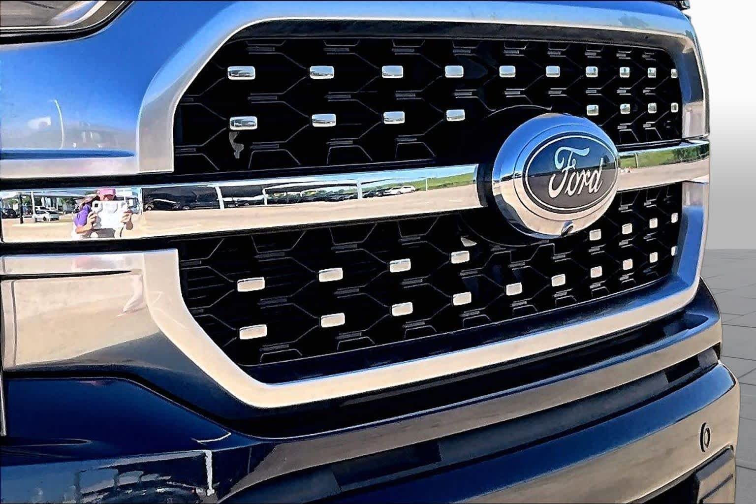 Used 2023 Antimatter Blue Metallic Ford Platinum image 29