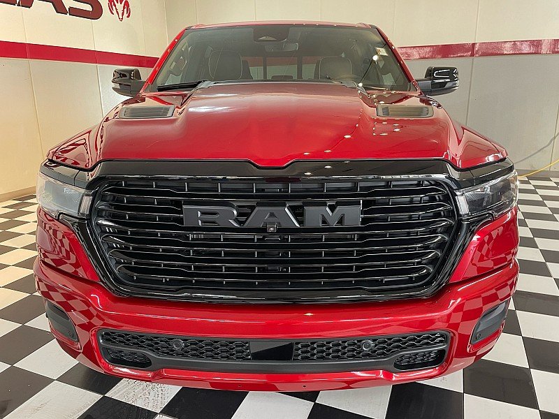 New 2027 Molten Red Pearl-Coat Exterior Paint RAM Laramie Crew Cab 5