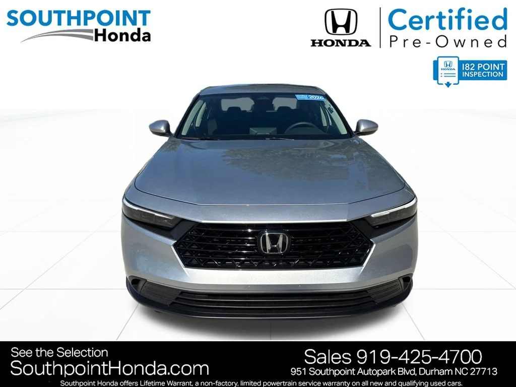 Certified Used 2026 Solar Silver Metallic Honda LX image 38