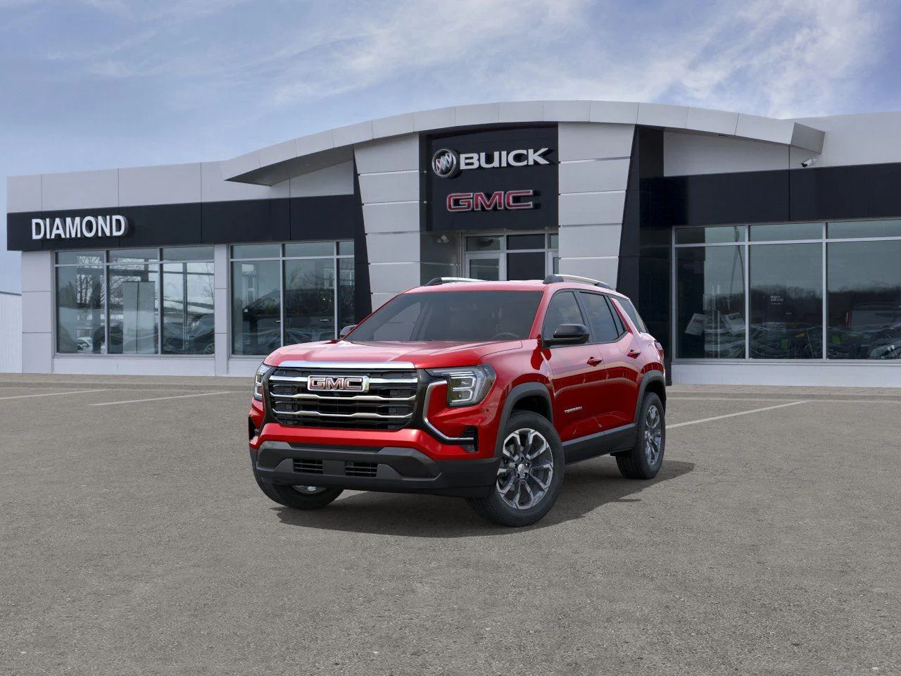New 2027 Volcanic Red Tintcoat GMC AWD Elevation image 8