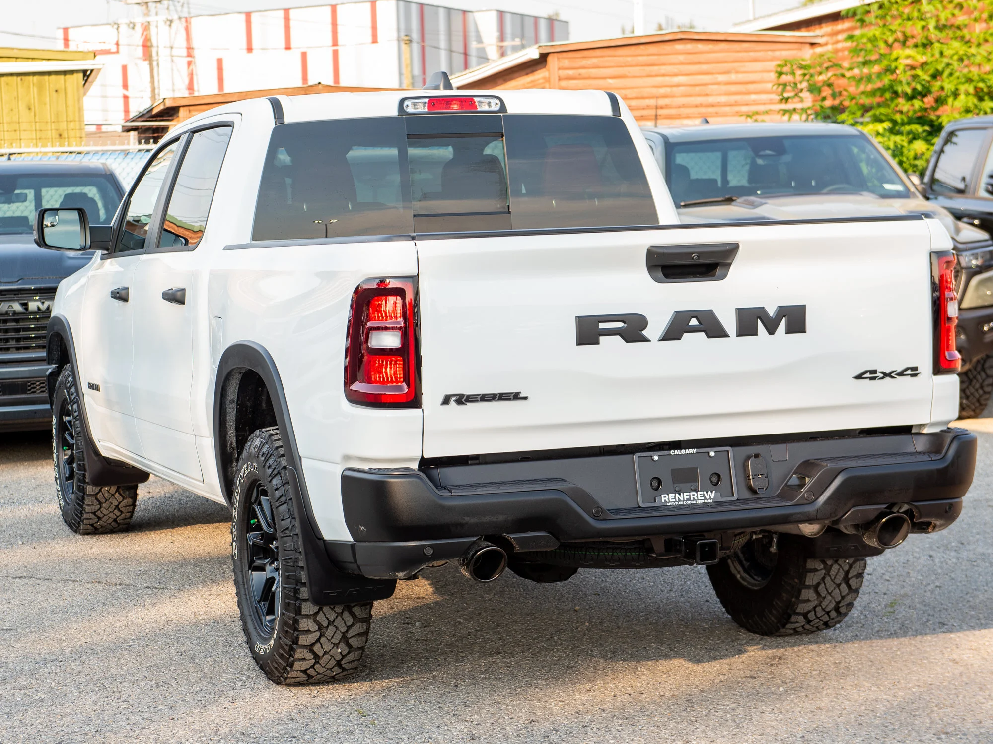 New 2026 White RAM Rebel* Crew Cab 4x4, 33 Inch A/T Tires, Heated Seats, Nav, Alpine Audio image 5