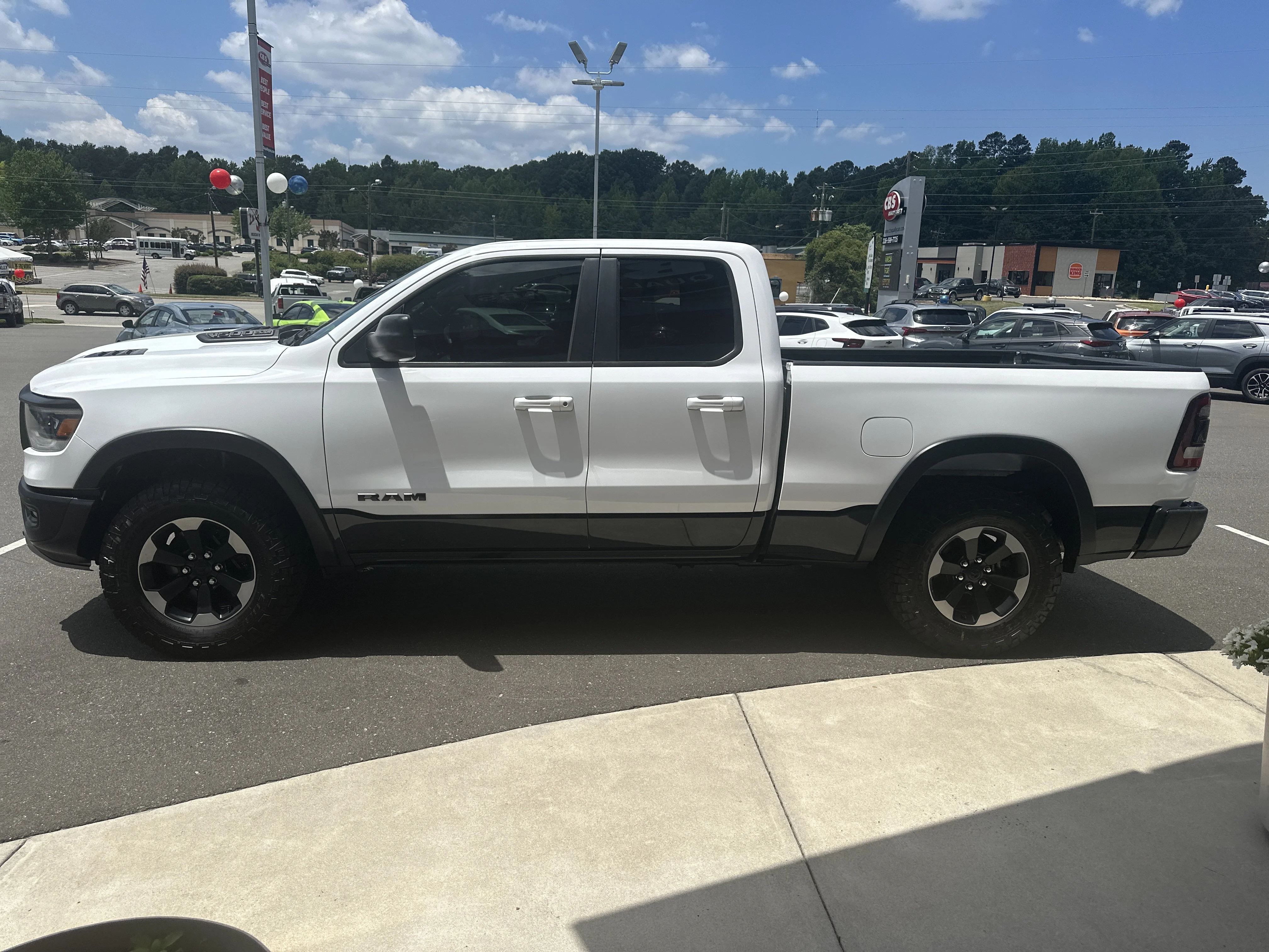 Used 2019 Bright White Clearcoat Ram Rebel image 5