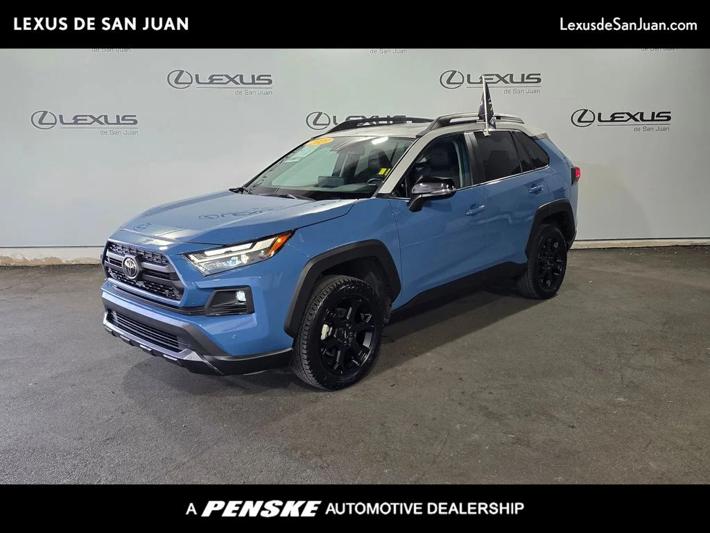 Used 2023 Blue Toyota TRD Off Road image 1