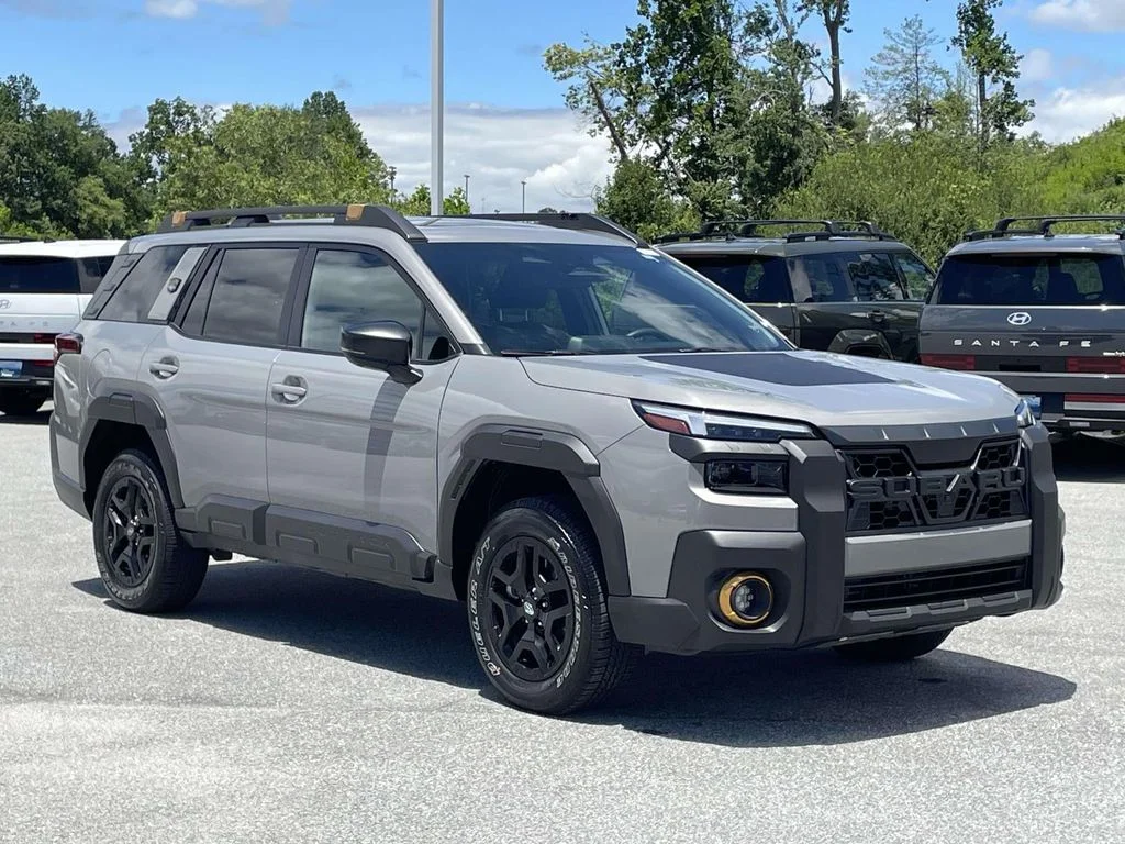 Used 2026 River Rock Pearl Paint Subaru Wilderness image 1
