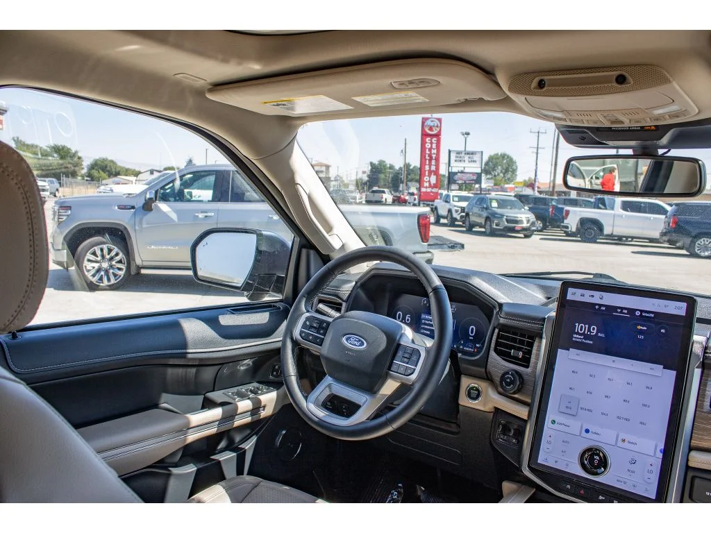 Used 2024 Stone Blue Metallic Ford Limited image 24
