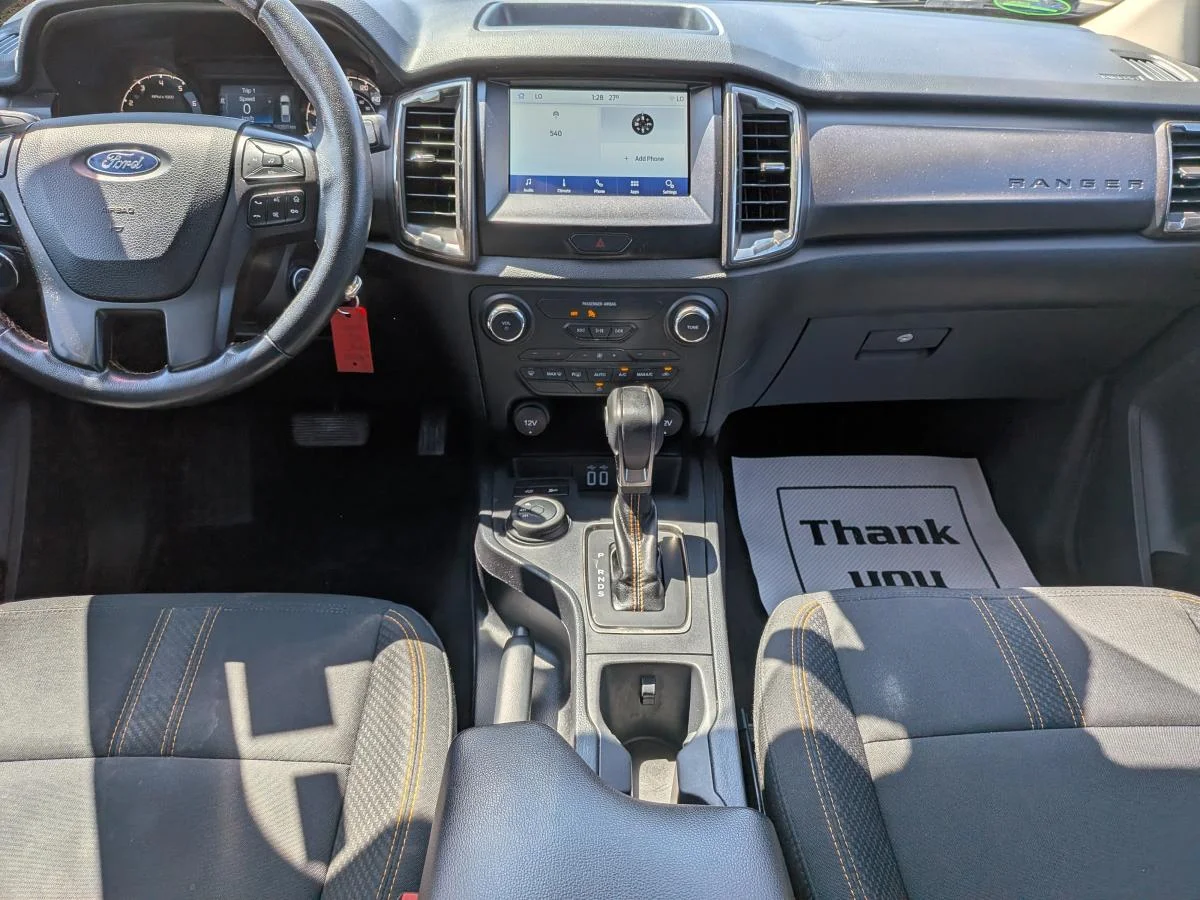 Used 2022 White Ford Xlt 4wd Supercrew 5 image 15