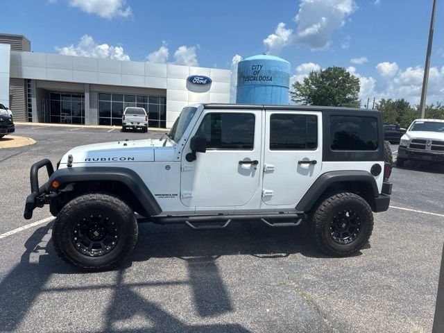 Used 2014 White Jeep Unlimited Rubicon image 5