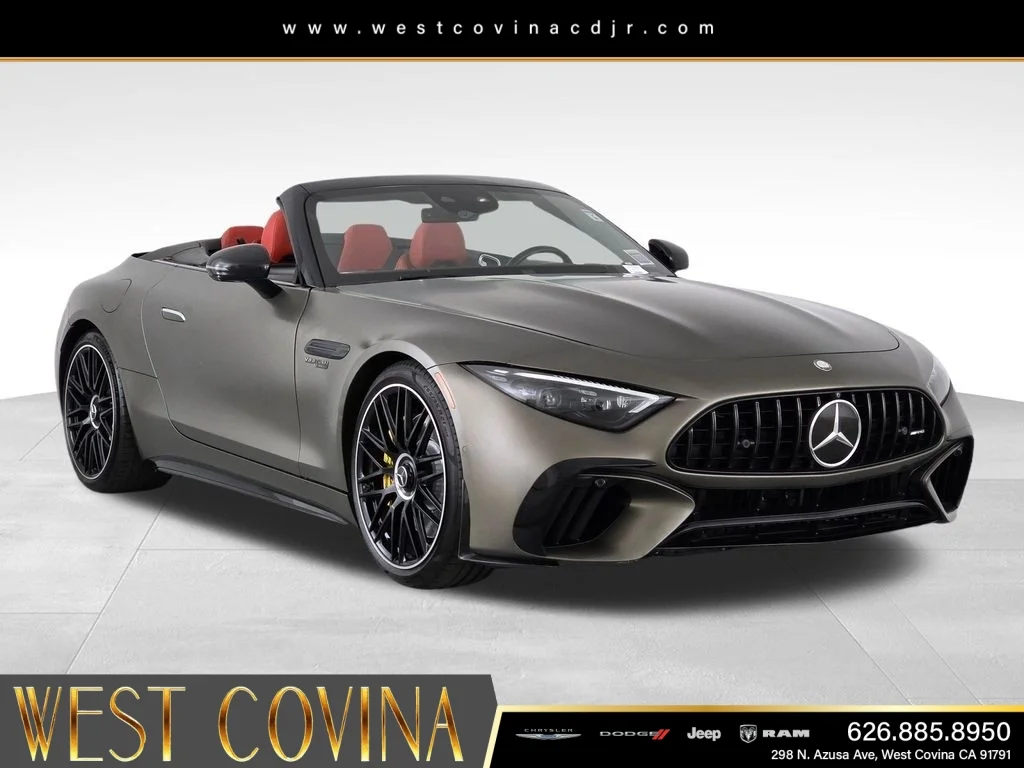 Used 2023 Gray Mercedes-Benz SL 63 AMG® image 1