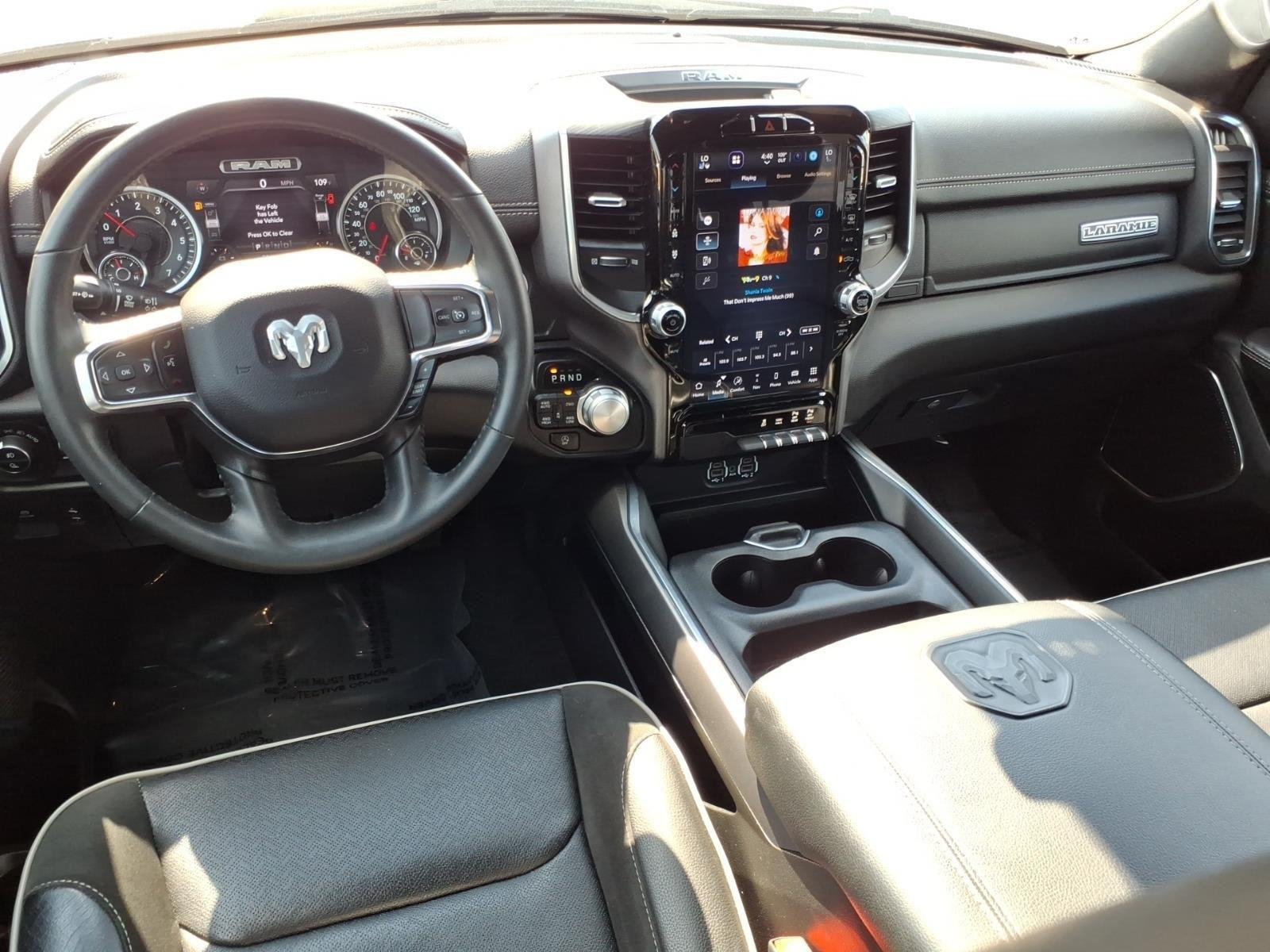 Certified Used 2024 Diamond Black Crystal Pearlcoat Ram Laramie image 20