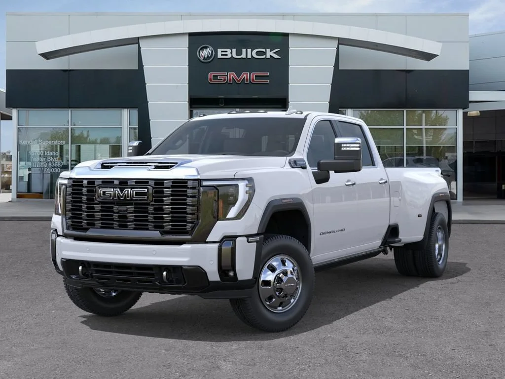 New 2026 Glacier White Tricoat GMC Denali Ultimate DRW image 6