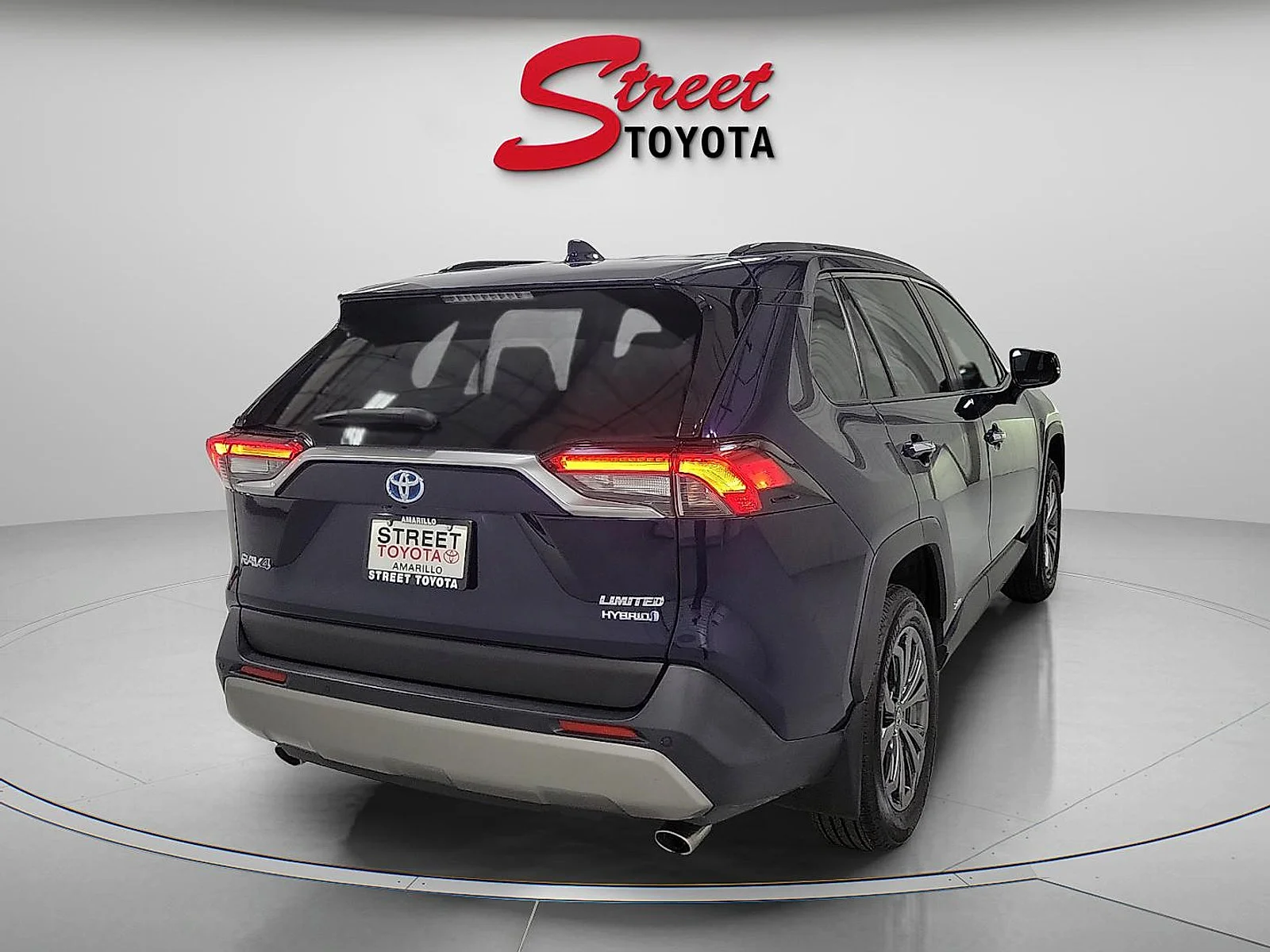 Certified Used 2022 Blue Toyota Hybrid Limited image 4