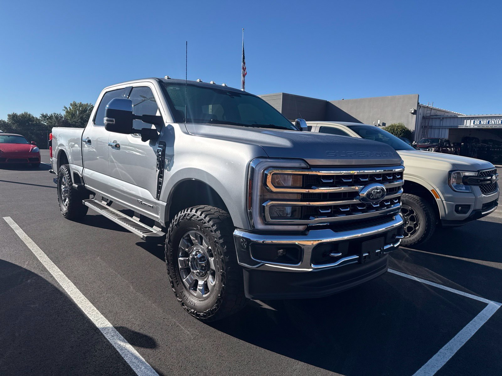 Used 2024 Silver Ford Lariat image 1