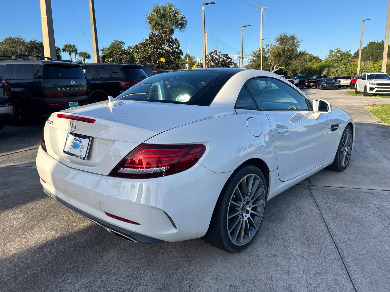 Used 2020 White Mercedes-Benz SLC 300 image 5