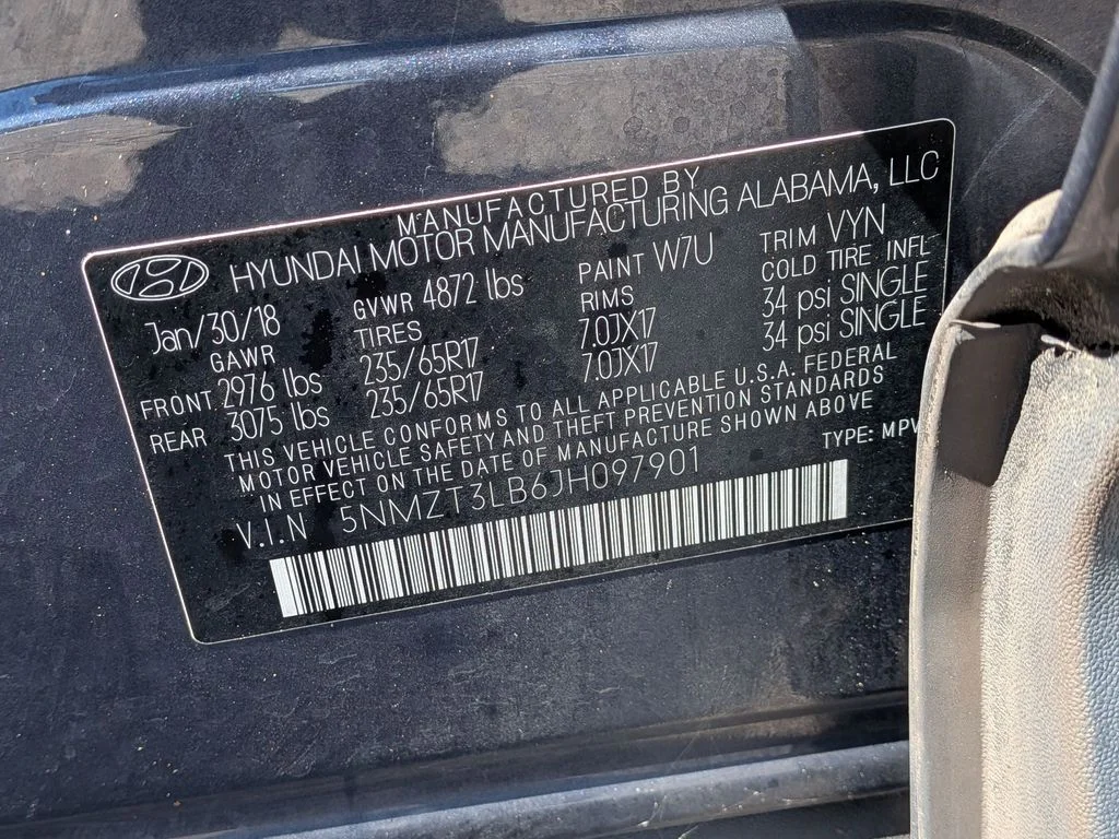 Used 2018 Blue Hyundai 2.4 Base image 23