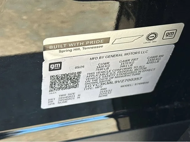 New 2027 Stellar Black Metallic Cadillac Luxury image 36