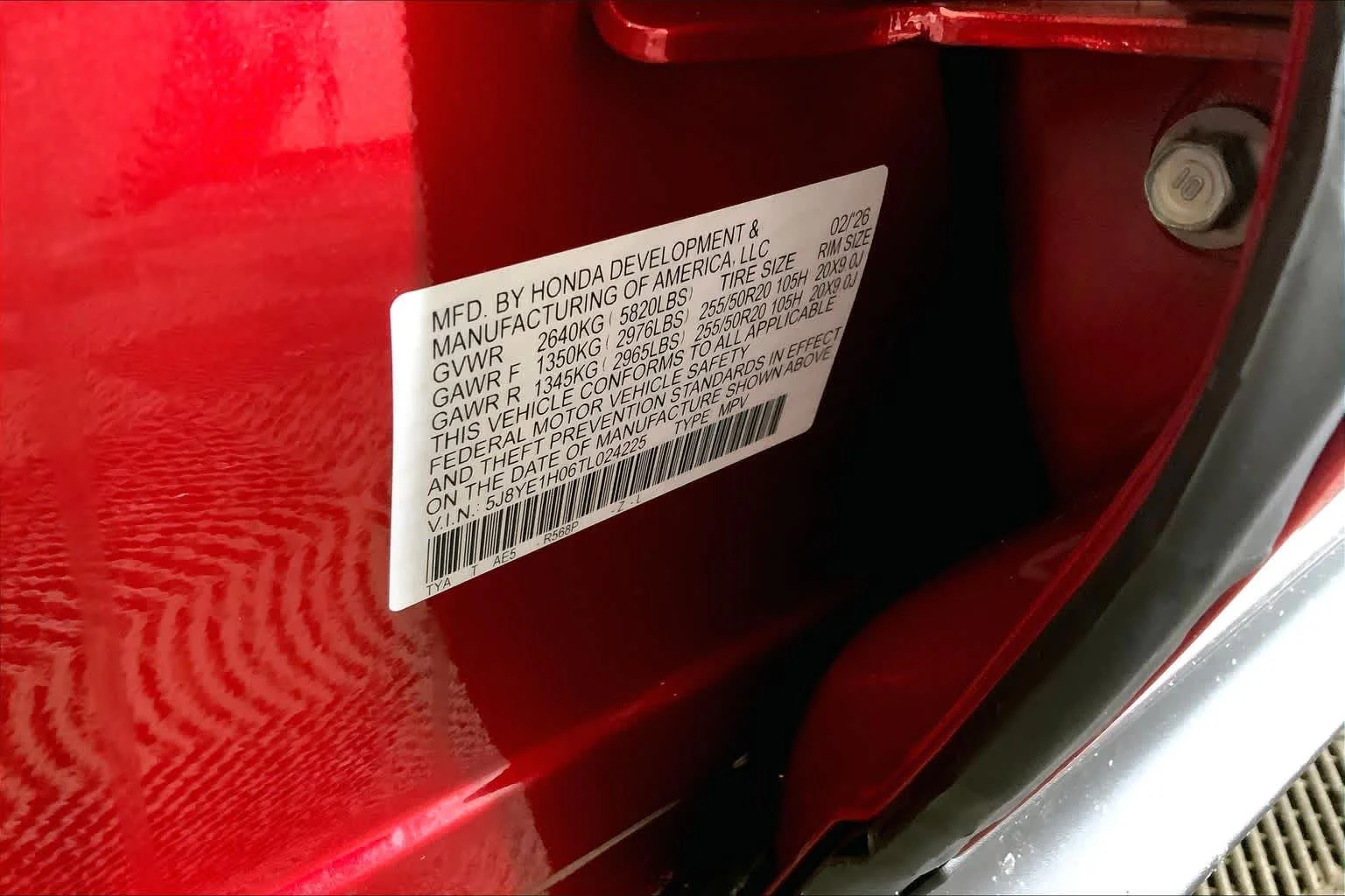New 2026 Performance Red Pearl Acura With A-Spec Package image 13