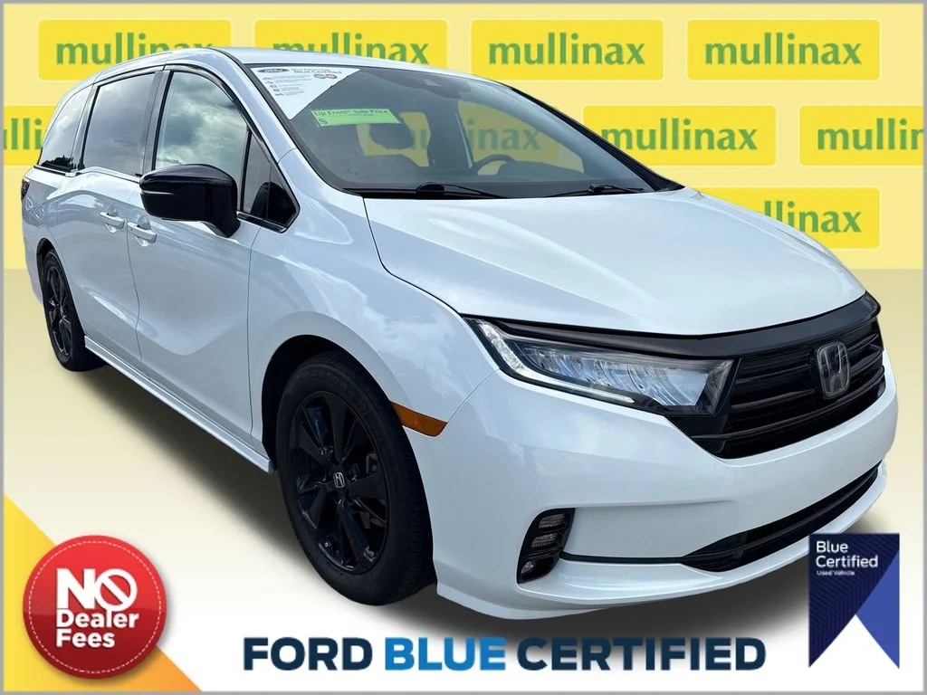Certified Used 2023 White Honda Sport image 1