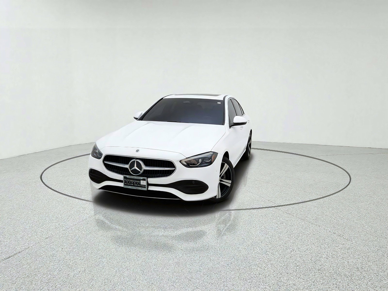 Used 2022 Polar White Mercedes-Benz C 300 image 2