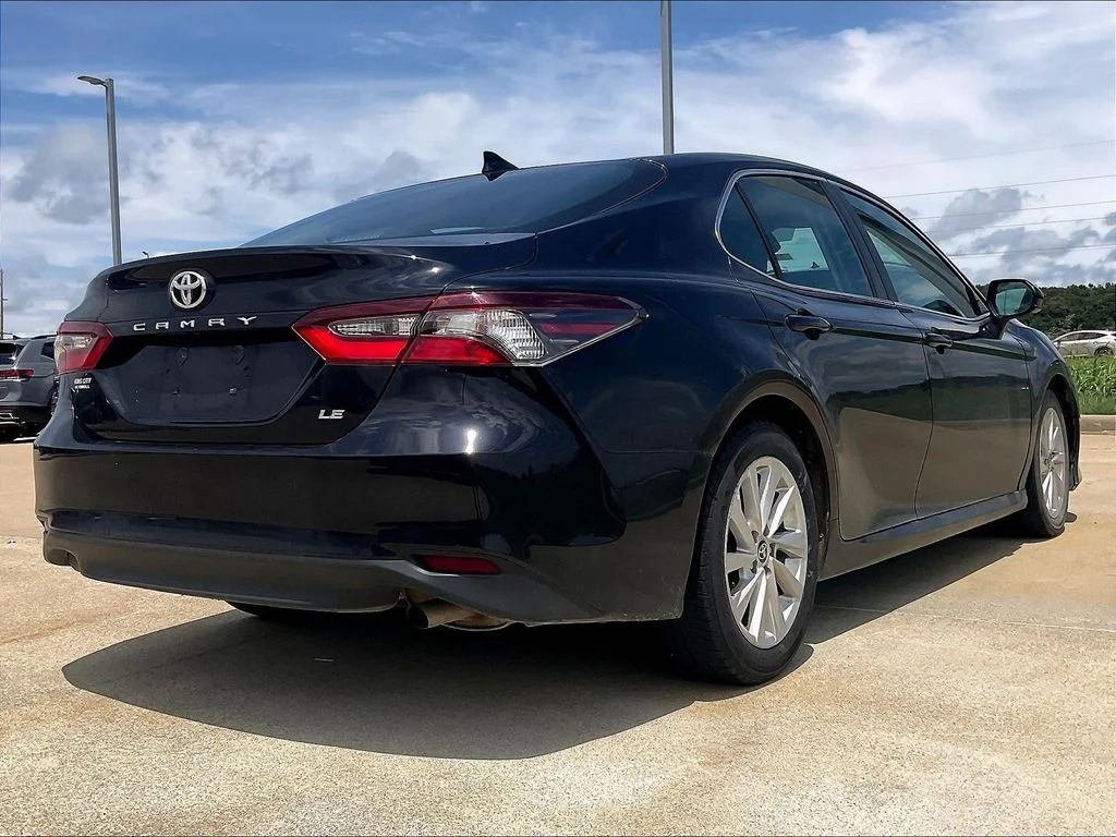 Used 2022 Black Toyota LE image 2