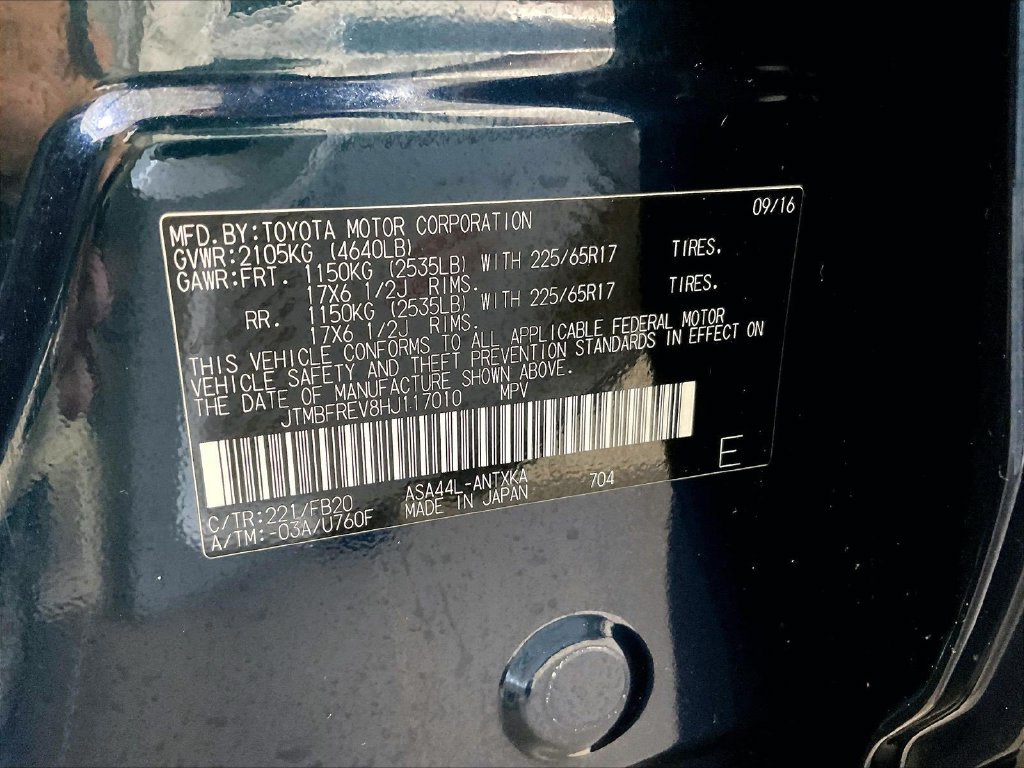 Used 2017 Blue Toyota LE image 36