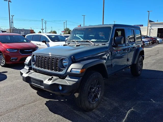 New 2026 Gray Jeep Sport S image 3