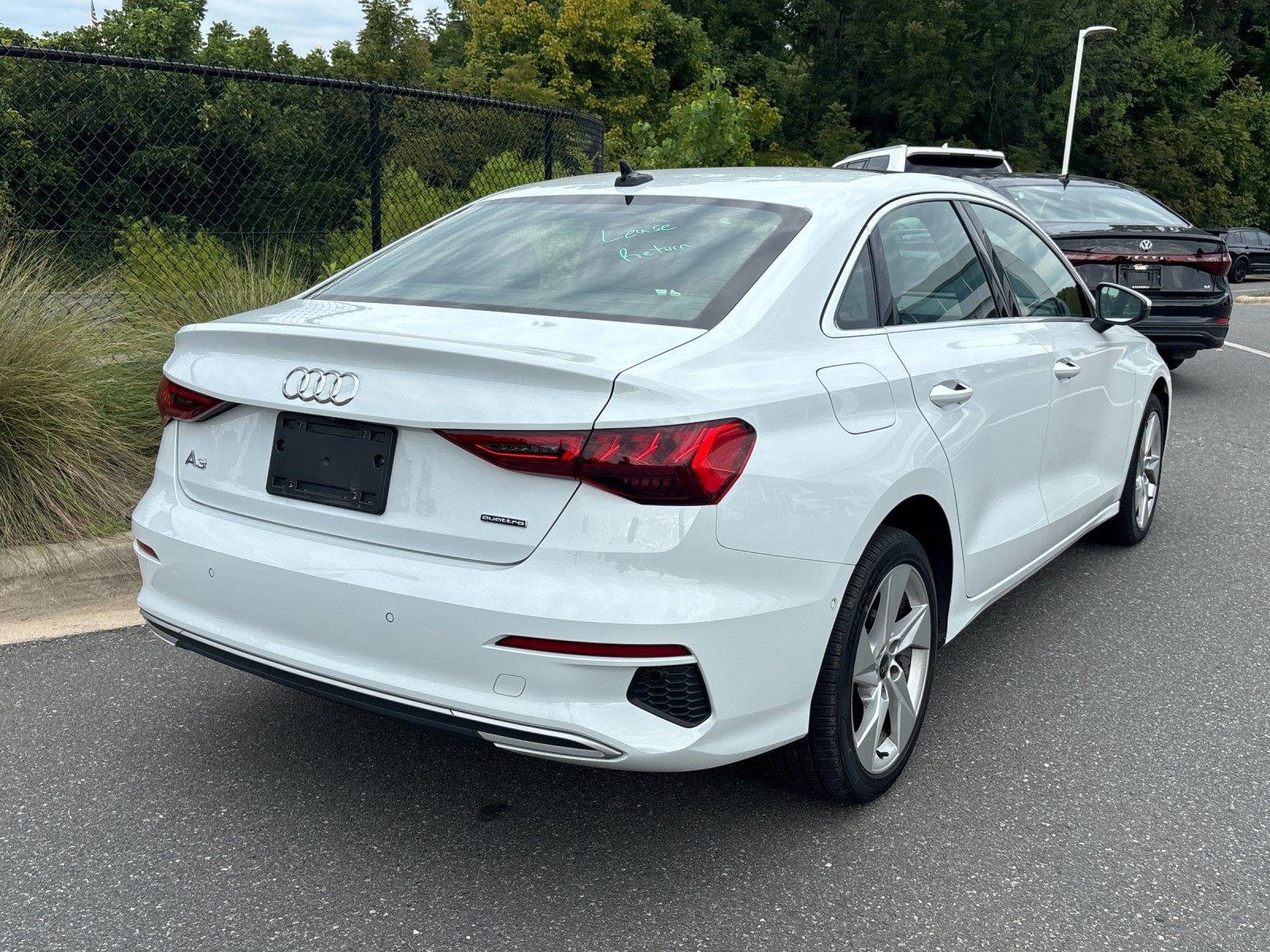 Used 2023 Glacier White Metallic Audi Premium Plus image 5